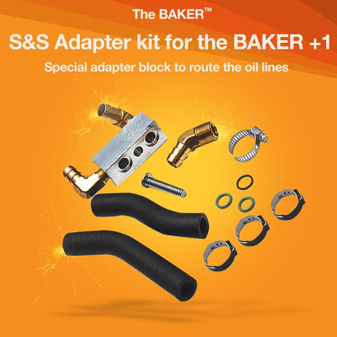 S&S Adapter kit for the BAKER +1