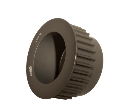 Side angle of a 1.5" Offset Aluminum Pulley