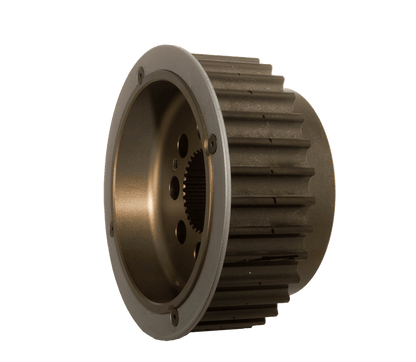 Side angle of an aluminum alloy race pulley 