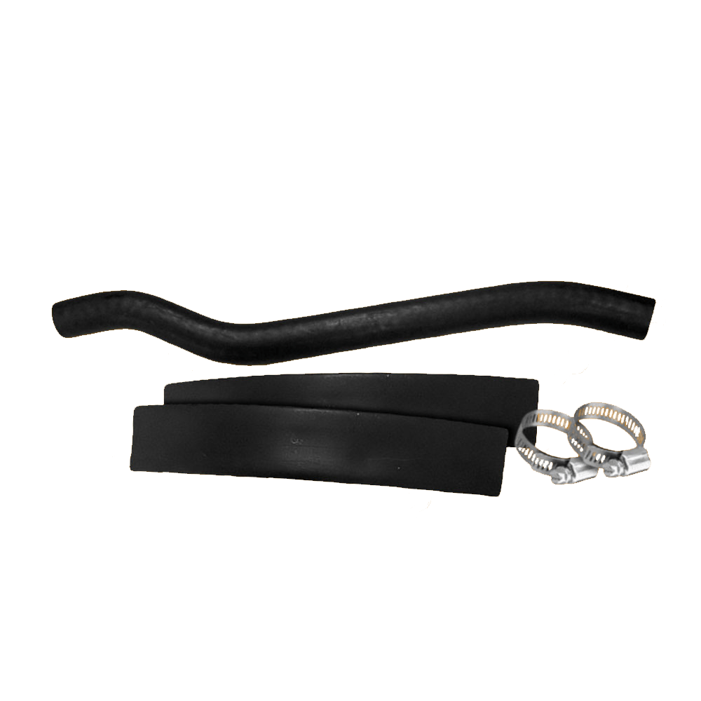 Image of items in the Softail oil line adapter kit