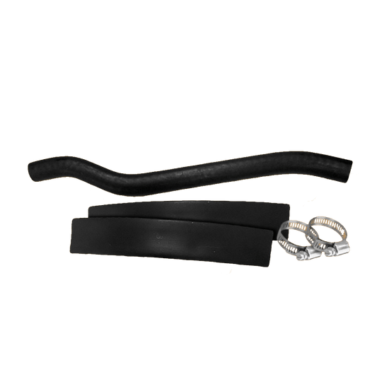 Image of items in the Softail oil line adapter kit