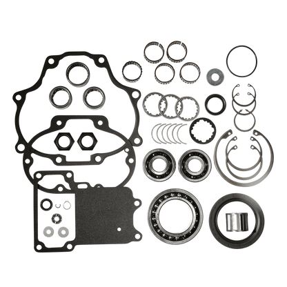 Image of all parts included in the Transmission Rebuild Kit