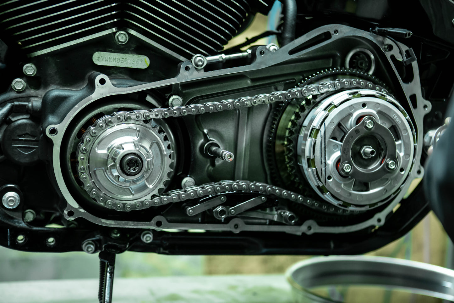 30-Tooth Compensator Sprocket Kit installed on a bike