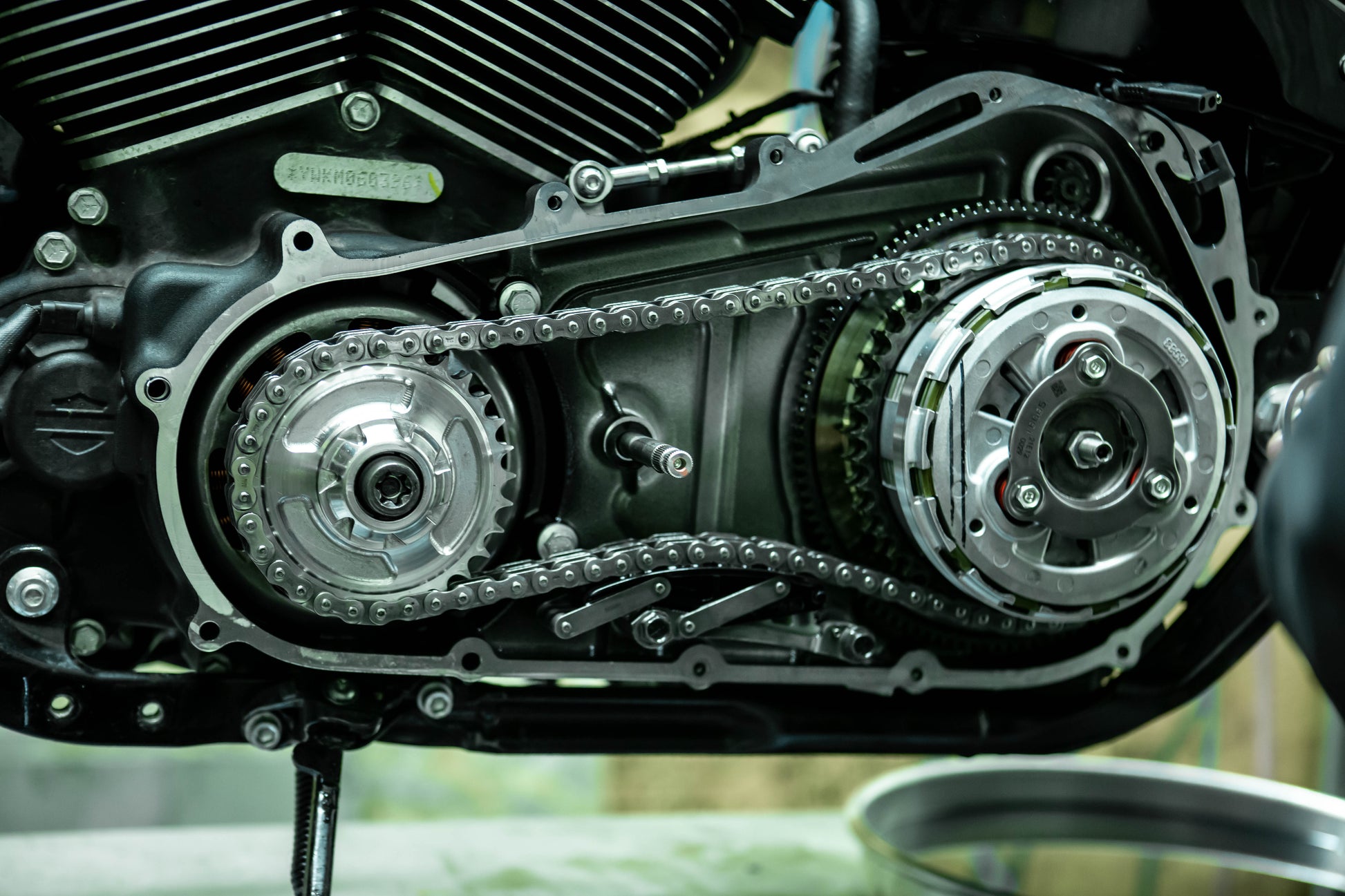 30-Tooth Compensator Sprocket Kit installed on a bike