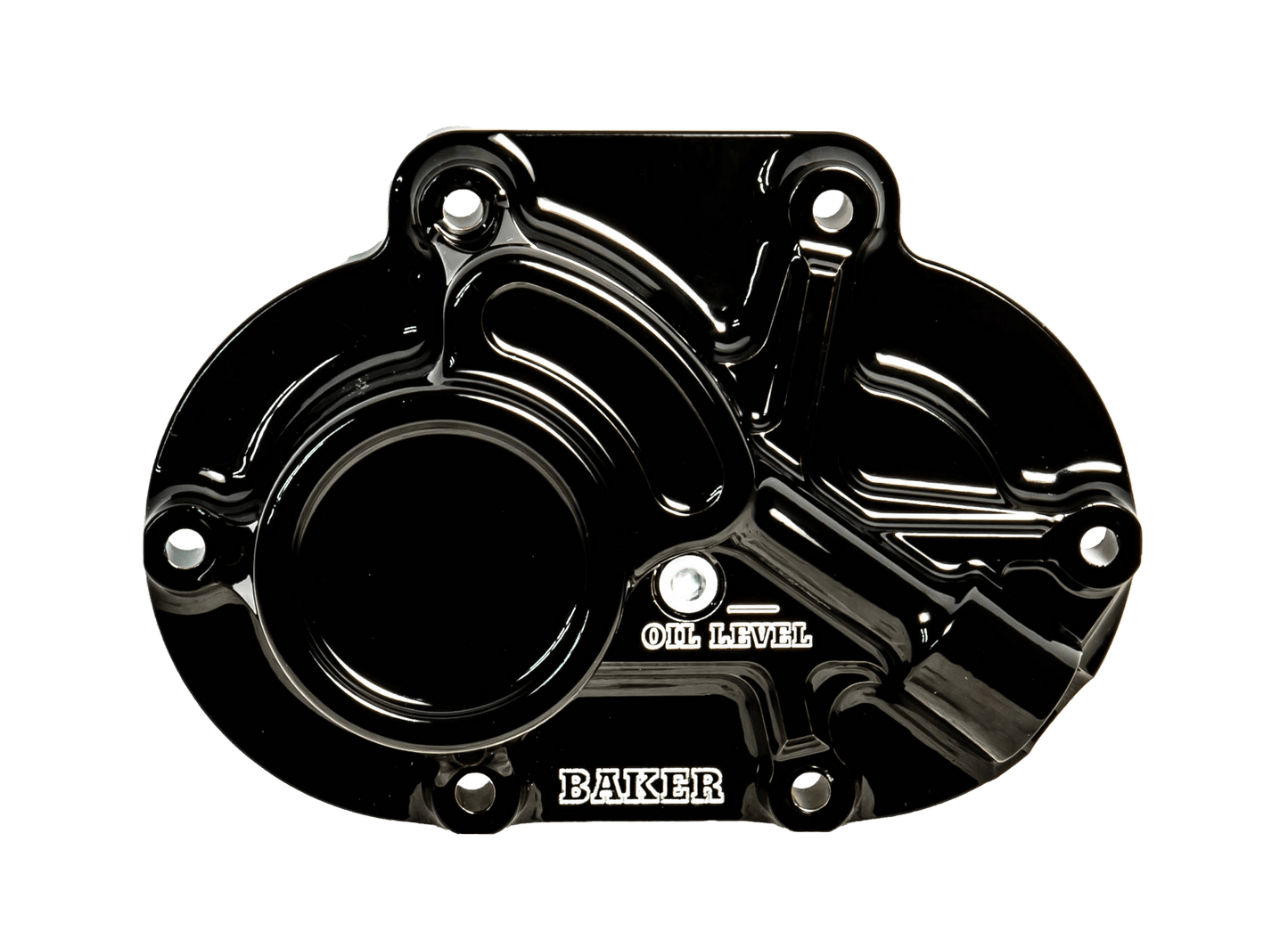 image of a shiny black cable type side cover
