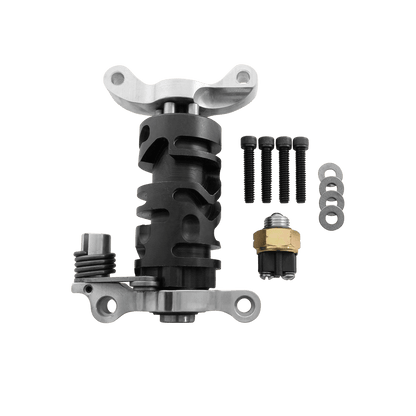 Image of a drum, pillow blocks, top cover gasket, and fasteners