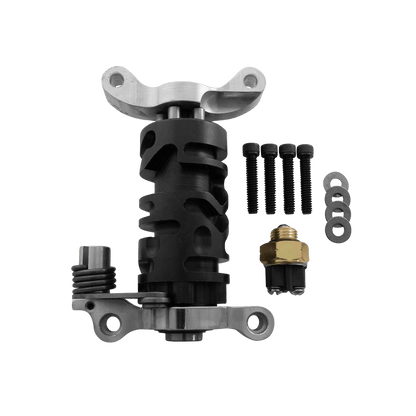 Image of a drum, pillow blocks, top cover gasket, and fasteners
