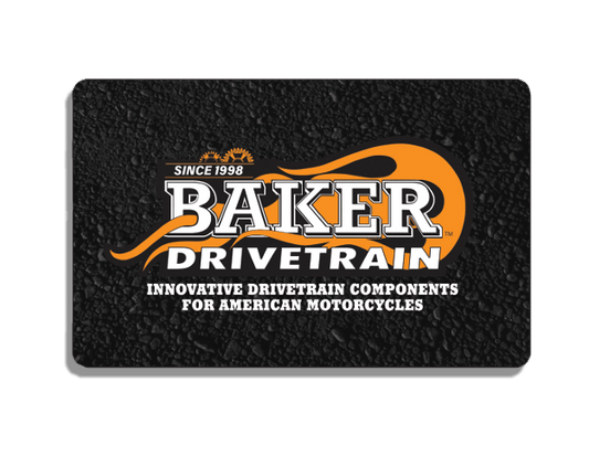BAKER Drivetrain Plastic Gift Card