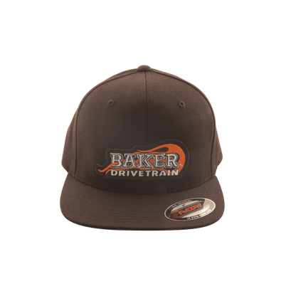 Brown hat with BAKER logo