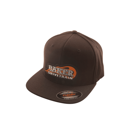 Brown hat with BAKER logo