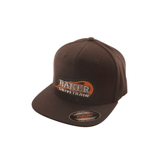 Brown hat with BAKER logo