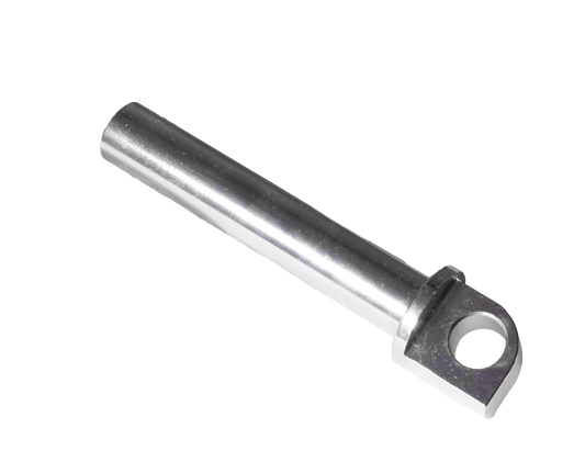 350019-64  Kicker Pedal Spindle, Clear Zinc Plated