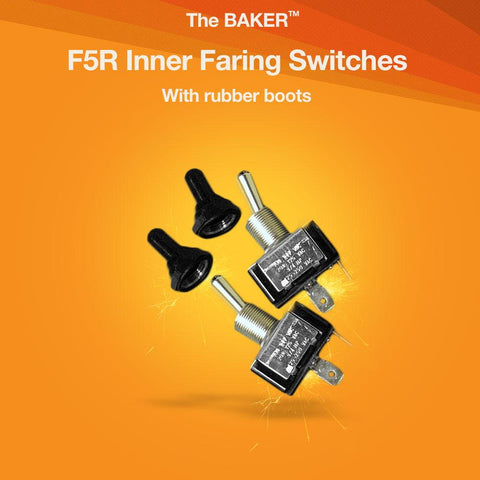 F5R Inner Faring Switches with Rubber Boots