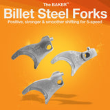 167-5-A  -  5-speed Billet Steel Shift Forks