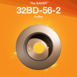 2.0" Offset Aluminum Pulley