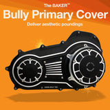 Bully primary cover for 2007-up Harley-Davidson touring motorcycles