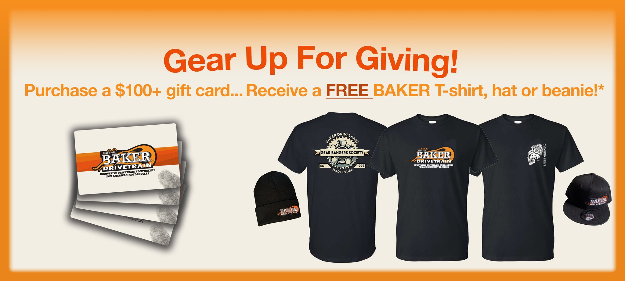 Free Apparel With Gift Card